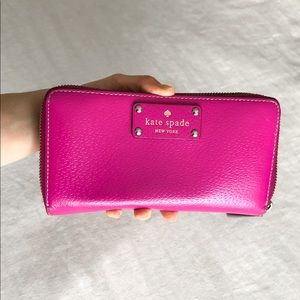 Hot Pink KATE SPADE Wallet - Like New